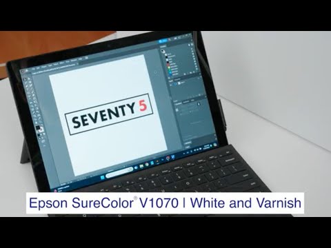 SureColor V1070 | How to Create White & Varnish Layers in Illustrator