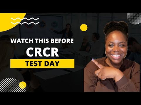 How to Pass the CRCR Test (My Experience + Tips)