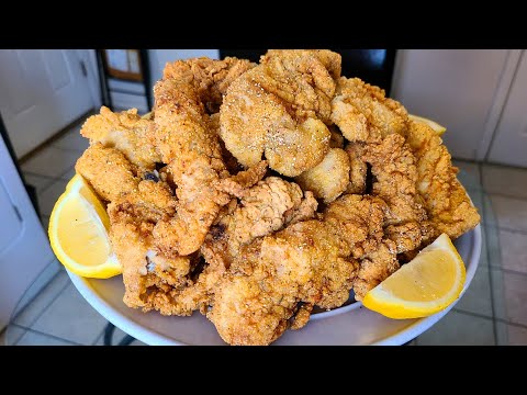 Fried Catfish Nuggets (Louisiana style)