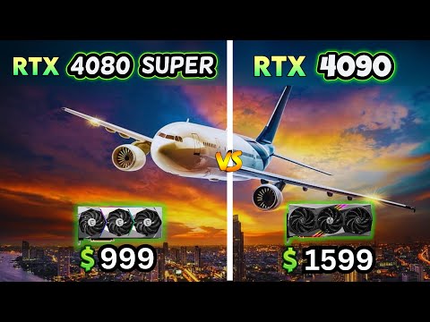 RTX 4080 SUPER vs RTX 4090 - BATTLE OF WORLD'S BEST TWO GPU