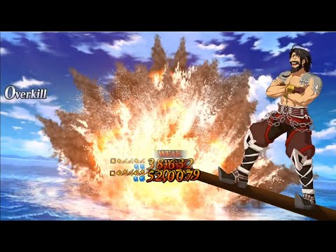 【FGO】奏章1ﾍﾟｰﾊﾟｰﾑｰﾝ第5節 vsキャスターを星1&2鯖で適当に