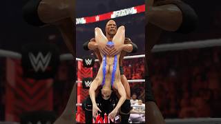 💥The Rock vs Nikki Cross💥Part 4 #therock #nikkicross #wwe #dwaynejohnson #wwe2k25 #shorts #viral