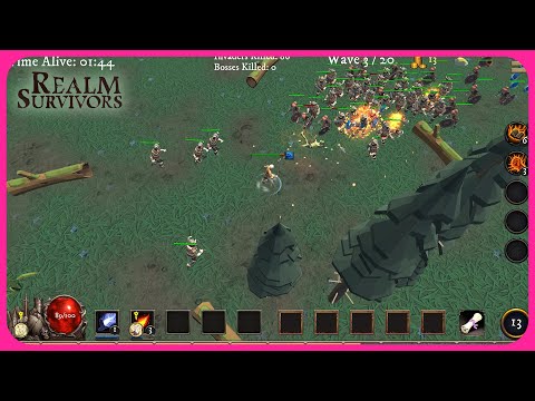 Realm Survivors Gameplay (demo)