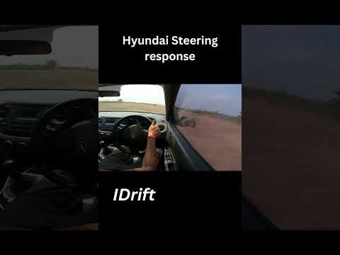 Rate this Hyundai steering response out of 10 #hyundai #powerslide