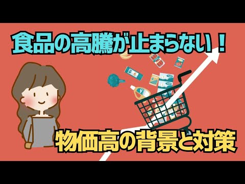 【物価上昇】高騰が止まらない食品価格…背景と対策【ゆっくり解説】