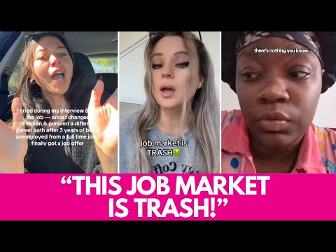 "I Cried to Get a Job!" TikTokers Complain They Can't Find a Job!