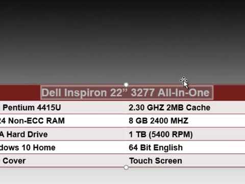 Formatting the Specification Table