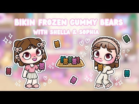 VLOG: BIKIN FROZEN GUMMY BEAR 🐻🍒🟠 | AVATAR WORLD DRAMA ROLEPLAY | PAZU