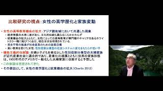 「ポスト家父長制世界におけるアジアの家族変動と家族意識　―東アジア社会調査(EASS)とアジア比較家族調査(CAFS)による計量社会学研究―」岩井八郎(京都大学 名誉教授) 2022年3月26日