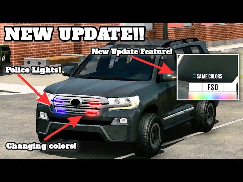 NEW UPDATE!! Police Lights For Free! New Feature Added | Car Parking Multiplayer