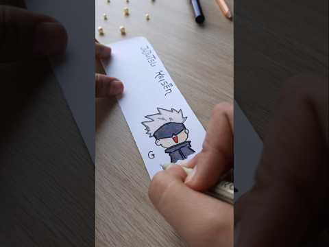 Gojo Bookmark|Gojo Chibi Bookmark|#gojo #jujutsukaisen #gojofanart #gojofan #jujutsukaisenbookmark