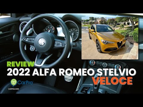 2022 Alfa Romeo Stelvio Veloce Review and Test Drive