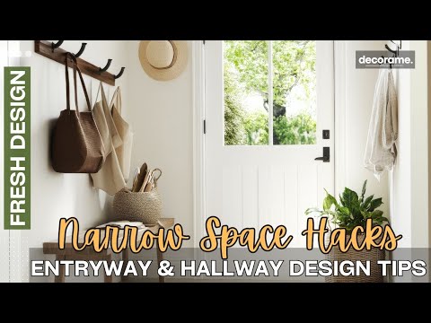 Narrow Space Hacks: Innovative Entryway & Hallway Design Tips for Small Areas