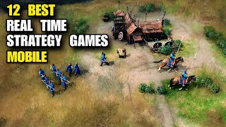 Top 12 Best RTS game Mobile (Real Time Strategy) Competitive, build & battle Game RTS Android iOS