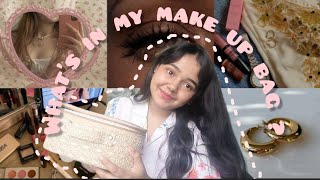 what's in my makeup bag ? & makeup tutorial #whatsinmybag  #makeuptutorial #teenmakeup #nomakeuplook