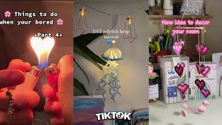 Aesthetic DIY Room decor ideas for Beginners Tiktok compilation ✨