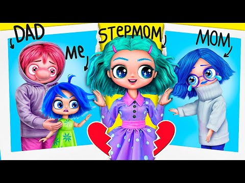 Inside Out 2! Mamma TRISTEZZA vs Matrigna INVIDIA / 32 Lavoretti Fai-da-te per le LOL OMG