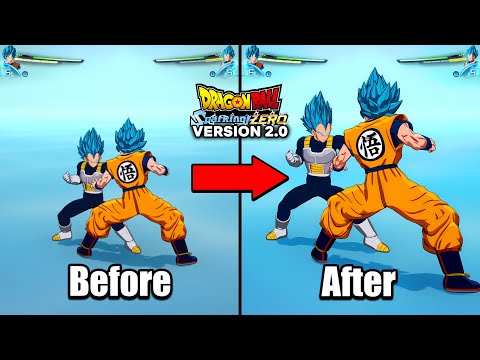 DRAGON BALL: Sparking! ZERO (Version 2.0) – New Camera Update & Gameplay Comparison!