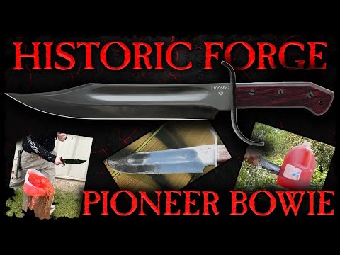 BUDK: The Honshu Historic Forge Pioneer Bowie knife!