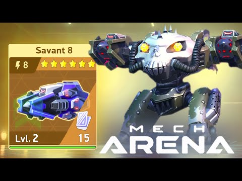 WOW 😮 Surprise Attacks = Easy Win! 😱 Shadow + Savant = Strike from the Shadow! Mech Arena