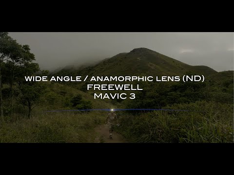 Freewell wide angle / anamorphic Lens (ND) for Mavic3 (not a full review)