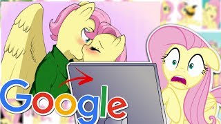 Fluttershy GOOGLES HERSELF 🍉