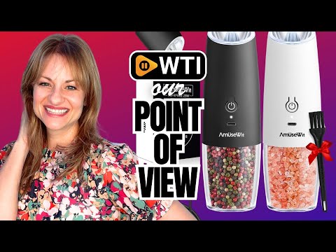 AmuseWit Gravity Electric Salt & Pepper | POV | Would you buy it?