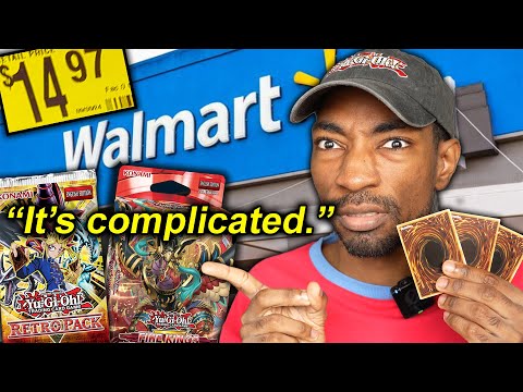 Shopping for Yu-Gi-Oh Cards at Walmart today is...