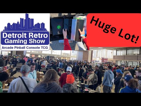 Detroit Retro Video Game Show 2024 Fall Pickups And Walk Around