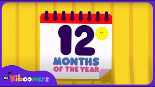 12 Months of the Year - THE KIBOOMRS Preschool Songs for Circle Time -  Learning Song