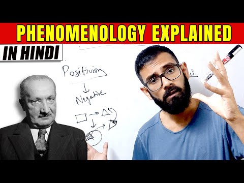 Phenomenology Made Easy | Phenomenology for beginners in Hindi