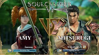 SoulCalibur VI — Amesang (Amy) VS WvRAIKOUvW (Mitsurugi) | Xbox Series X Ranked