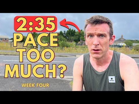 TESTING MARATHON PACE | Abingdon Marathon Training WEEK 4