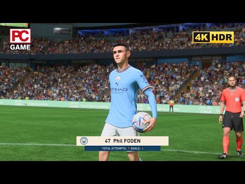 Fifa 23 - Manchester City vs Bengaluru FC 22-0 ! (PC gameplay) [4k]