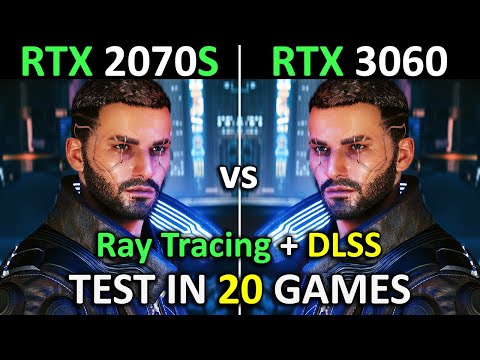 RTX 2070 SUPER vs RTX 3060 | Test in 20 Games at 1080p | Late 2024