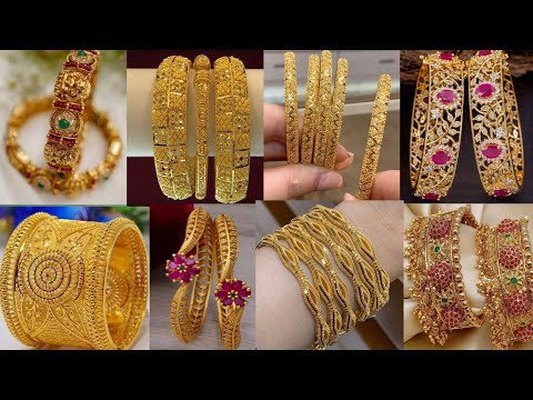 सोने की चूड़िया | Latest Gold Kangan Designs | Gold Bangles Collection | GR Fashion