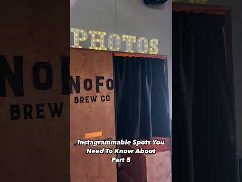 Discover the Instagrammable spots at Nofo Brew Co.! From the incredible mural that’s perfect for