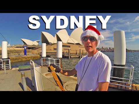 Sydney Opera House & Harbor Bridge - Kite Aerial Photography in Australia