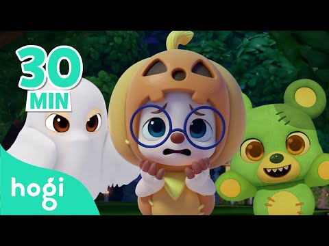 Halloween Songs for Kids 🎃｜Five Little Monsters and More｜Hogi Halloween