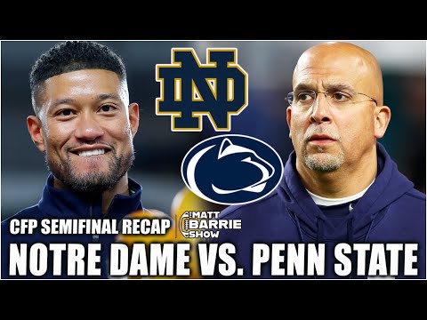 Notre Dame vs. Penn State BLAME? Finebaum SOUNDS OFF on ‘JINX’ James Franklin | The Matt Barrie Show