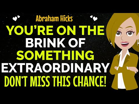 This Was Placed In Front Of You To Shift Everything In Your Favor !✨✅Abraham Hicks 2025