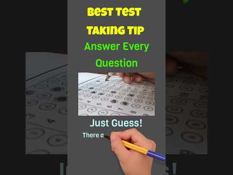 BEST Test Taking Tip 🏆💯 #testtakingtips #examtips