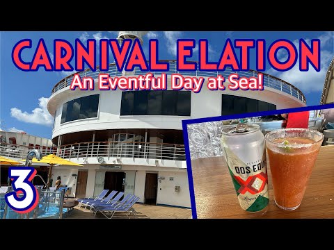 Carnival Elation: People watching, captain's toast, & a fancy dinner! | PART 3, February 2023