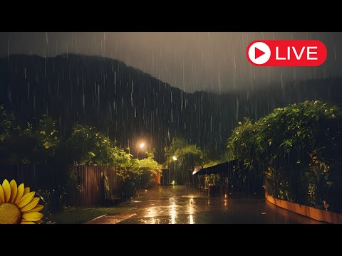 🔴DORMIR Nunca Foi Tão BOM!  SOM da CHUVA  para  ALIVIAR a ANSIEDADE e ESTRESSE, BOM SONO!🌧