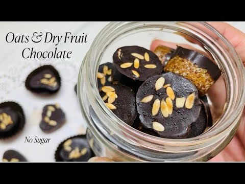 Oats and Dry Fruit chocolate | without sugar