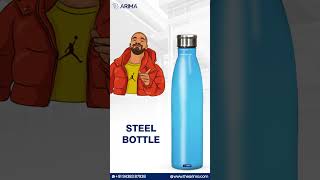 STAINLESS STEEL BOTTLES - WITH UV -3D PRINT - ARIMA ENTERPRISES #MANUFACTURER #FACTORY