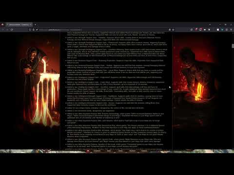 Path of Exile 3.22 Ancestor Patch Notes // full reading and thoughts