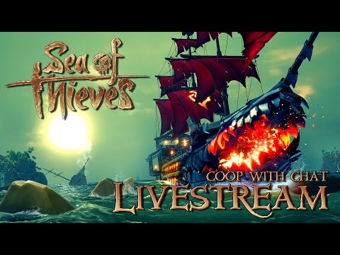 🔴Hunting The Burning Blade & Outposts (coop With Chat)【 Sea of Thieves 】 Stream 5 ► PS5 Gameplay