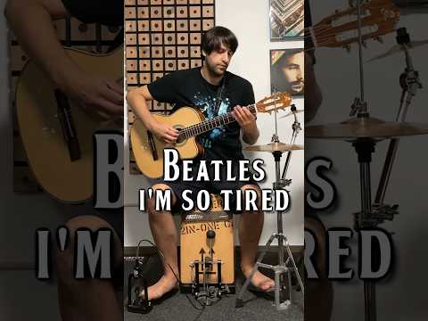 I‘m so tired by the beatles #onemanband #acoustic #beatles #beatlescover #thebeatles #whitealbum