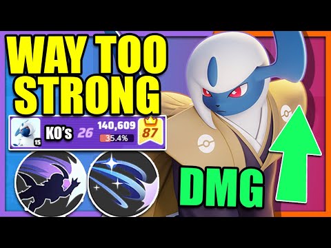 They BUFFED my Favorite ABSOL BUILD?! | Pokemon Unite